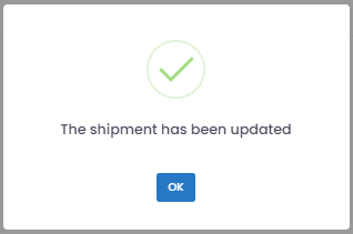 Confirm cancellation