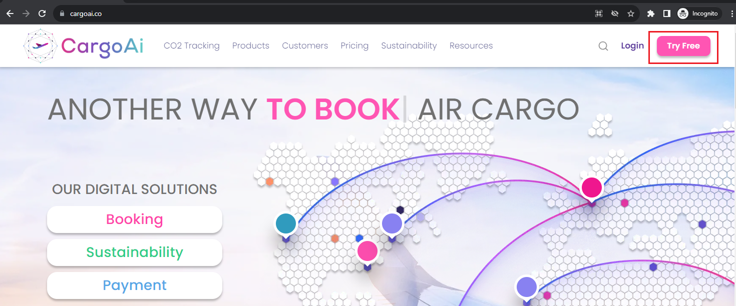 Select Airline and enter email