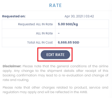 Edit rate